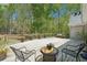 Relaxing deck area with comfortable seating, perfect for enjoying the serene wooded surroundings at 45 Harvey Ave, Covington, GA 30016