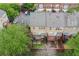 Aerial shot showcases private backyard decks with wooded views offering a relaxing outdoor space at 4880 Payson Se Ter, Atlanta, GA 30339