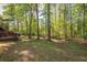 Grassy backyard and deck offering serene outdoor views at 125 Valley View Ct, Tyrone, GA 30290