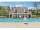 Well-maintained community pool with shallow end and lifeguard chair, prioritizing safety and fun at 1433 Chardin Dr, Marietta, GA 30062
