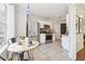 Modern kitchen with stainless steel appliances and a breakfast table at 1433 Chardin Dr, Marietta, GA 30062