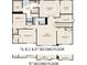 Second floor plan featuring bedrooms, bathrooms, and a bonus room at 4528 Venus Sw Ct, Powder Springs, GA 30127