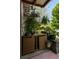 Cozy patio with stylish wicker furniture and lush greenery for relaxing outdoor living at 1355 Euclid Ne Ave # 15A, Atlanta, GA 30307