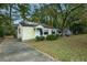 Charming one-story home with a traditional design and cozy curb appeal, surrounded by mature trees in a residential area at 3074 Delowe Dr, Atlanta, GA 30344