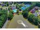 Community amenities include swimming pool, tennis court, clubhouse, and scenic pond with fountain at 3237 Birkdale Ave, Duluth, GA 30097