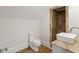 Modern bathroom with tiled shower and stylish vessel sink at 725 Riley Pl, Atlanta, GA 30327