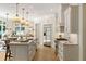 Beautiful kitchen with an island, stainless appliances, granite countertops, and natural light at 725 Riley Pl, Atlanta, GA 30327