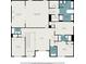 Floor plan showcasing the layout of the second floor at 1023 Bentley Estates Dr, Dacula, GA 30019