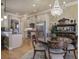 Open-concept kitchen and dining area with stainless steel appliances at 636 Parkside Village Nw Way, Marietta, GA 30060