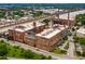 Expansive aerial view of the community and city, featuring multiple brick apartment buildings at 170 Boulevard Se # E006, Atlanta, GA 30312