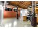 Modern kitchen featuring stainless steel appliances and exposed brick, with exposed ceiling for a stylish urban feel at 170 Boulevard Se # E006, Atlanta, GA 30312