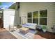 Cozy patio featuring furniture, a large window, a door, and a rug at 2241 Nottley Dr # 4, Marietta, GA 30066