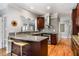 Stylish kitchen featuring granite countertops, modern appliances, and ample cabinet space at 3188 Paces Mill Se Rd, Atlanta, GA 30339
