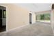 Open living room with sliding glass doors that lead to a private backyard at 1061 Retner Dr, Mableton, GA 30126