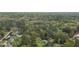 Serene aerial view of lush green landscape with private homes nestled among mature trees at 3038 Nancy Creek Nw Rd, Atlanta, GA 30327