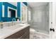 Modern bathroom with a stylish vanity, glass-enclosed shower, and elegant fixtures, offering a spa-like experience at 3038 Nancy Creek Nw Rd, Atlanta, GA 30327