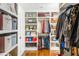 Well-organized walk-in closet with custom shelving and ample storage space at 3038 Nancy Creek Nw Rd, Atlanta, GA 30327