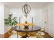 Cozy dining area with modern chandelier and wooden table at 3038 Nancy Creek Nw Rd, Atlanta, GA 30327