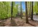 Secluded home nestled among mature trees, offering a private setting and serene natural surroundings at 803 Willow Oak Dr, Woodstock, GA 30189