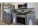 Kitchen with stainless steel appliances and ample counter space at 101 Javay Ct Ct, Villa Rica, GA 30180