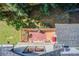 Aerial view of balcony with outdoor seating at 1015 Heatherbrooke Ln, Atlanta, GA 30324