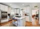 Well-equipped kitchen featuring modern appliances, custom cabinetry, and island seating at 1015 Heatherbrooke Ln, Atlanta, GA 30324