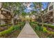 Beautiful community grounds with lush landscaping, walkways, and seating areas offer a serene atmosphere at 3475 Oak Valley Ne Rd # 1720, Atlanta, GA 30326