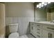 Well-lit bathroom with dual vanity and stylish modern fixtures at 72 Grayson New Hope Rd, Grayson, GA 30017