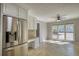 Bright kitchen with stainless steel appliances and a built-in desk at 72 Grayson New Hope Rd, Grayson, GA 30017
