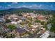 Expansive aerial view of the city with mountains in the background at 2659 Lakefield Sw Pass, Marietta, GA 30064