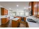 Bright kitchen featuring white countertops, stainless steel appliances, and hardwood floors at 2659 Lakefield Sw Pass, Marietta, GA 30064