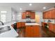 Modern kitchen featuring stainless steel appliances and quartz countertops at 2659 Lakefield Sw Pass, Marietta, GA 30064