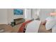 Inviting bedroom featuring modern decor and an open doorway to the bathroom at 40 12Th Ne St # 903, Atlanta, GA 30309