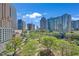 Panoramic city view showcases the vibrant skyline and lush greenery at 40 12Th Ne St # 903, Atlanta, GA 30309