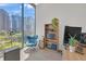 Bright office space with city views, modern furniture, and functional layout at 40 12Th Ne St # 903, Atlanta, GA 30309