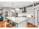 Well-lit kitchen with an island, modern appliances, and a clean, contemporary design at 501 Blackberry Ln, Canton, GA 30115