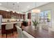 Beautiful kitchen with granite counters, stainless appliances and a separate dining area at 2808 Broughton Se Ln, Atlanta, GA 30339