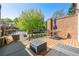 Inviting outdoor patio with comfortable seating and views of a landscaped yard. Perfect for relaxation and entertaining at 2808 Broughton Se Ln, Atlanta, GA 30339