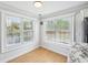 Bright eat-in area with lots of natural light and updated trim at 1650 Willow River Run, Grayson, GA 30017