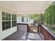 Relaxing wood deck offers private outdoor space at 278 Benjamin Dr, Rockmart, GA 30153