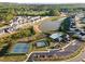 Wonderful aerial view of a residential community with tennis courts, a pool, and a pond at 3825 Raeburn Rd, Cumming, GA 30028