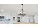 Open living space with a kitchen and fireplace at 1830 Mayfield Rd, Alpharetta, GA 30009