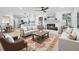 Cozy living room with comfortable seating and a view into the kitchen at 1830 Mayfield Rd, Alpharetta, GA 30009