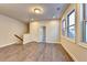 Bonus room features hardwood floors, a staircase, and plenty of natural light at 504 Otwell Ave, Cumming, GA 30040