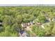 Neighborhood aerial view featuring mature trees and manicured lawns at 1187 Newbridge Ne Trce, Atlanta, GA 30319