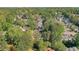 Community aerial view featuring mature trees and manicured lawns at 1187 Newbridge Ne Trce, Atlanta, GA 30319