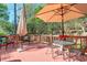 Enjoy outdoor living on this large back deck with seating and shade at 1187 Newbridge Ne Trce, Atlanta, GA 30319