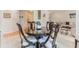 Cozy dining area with a round table, wooden chairs, and hardwood floors at 1187 Newbridge Ne Trce, Atlanta, GA 30319