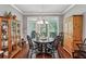 Cozy dining room with natural light and hardwood floors at 155 Palmer Oaks Ln, Marietta, GA 30068