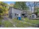 Large fenced yard features a shed and mature trees at 196 Wadley Nw St, Atlanta, GA 30314